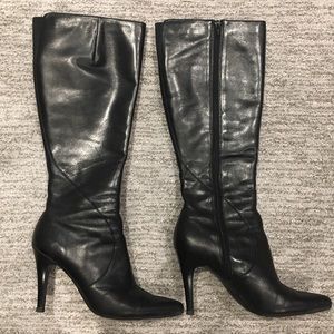 NINE WEST Leather Gallivant Boots